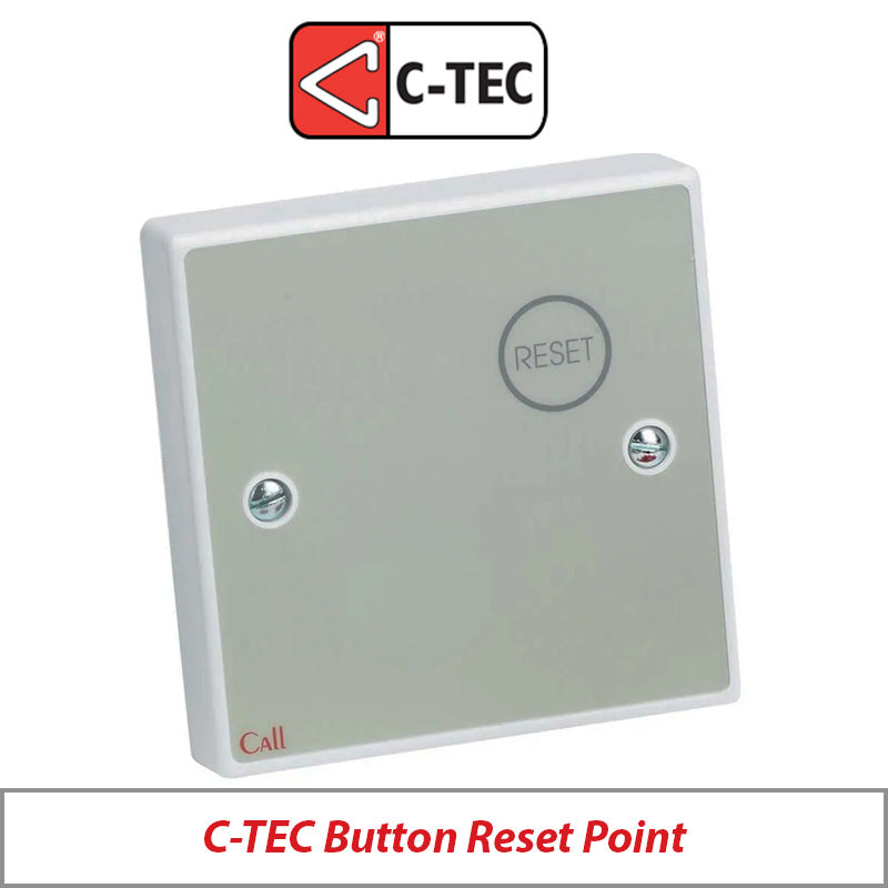 C-TEC Reset Point Button NC809DB – Fire Alarm Accessory
