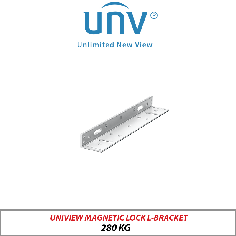 Uniview Magnetic Lock L-Bracket 280kg OEA-MS12-280L