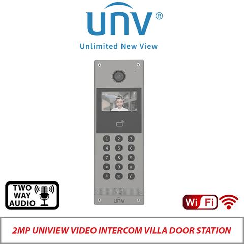 2MP Uniview Video Intercom Villa Door Station OEU-301S-HMKA