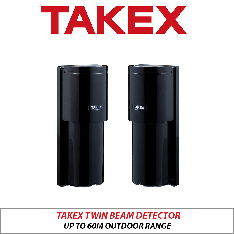 TAKEX TWIN BEAM DETECTOR 60M RANGE PB-60TX