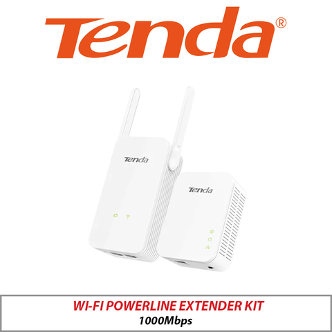 Tenda AV1000 Wi-Fi Powerline Extender Kit – Graded Item G1