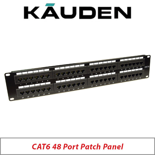 KAUDEN CAT5E 24-Port Patch Panel PPC24ND