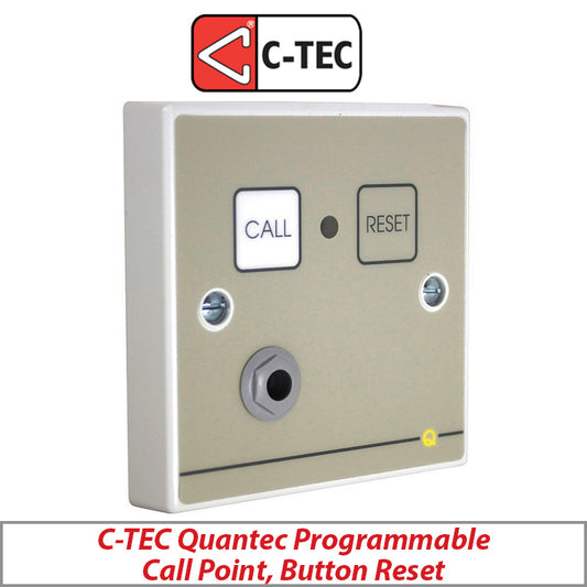 C-TEC Quantec Programmable Call Point Button Reset QT602