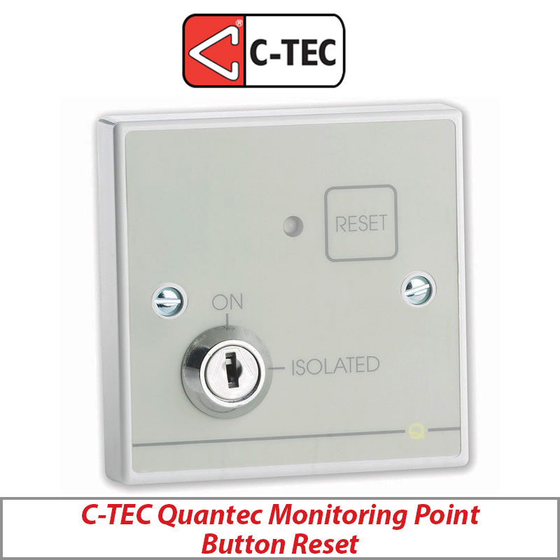 C-TEC Quantec Monitoring Point with Reset Button QT604