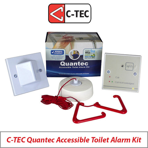 C-TEC Quantec Accessible Toilet Alarm Kit QT951 – Safety Kit