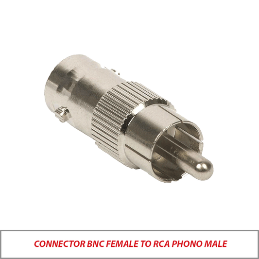 BNC Female to RCA Phono Male Connector Adapter