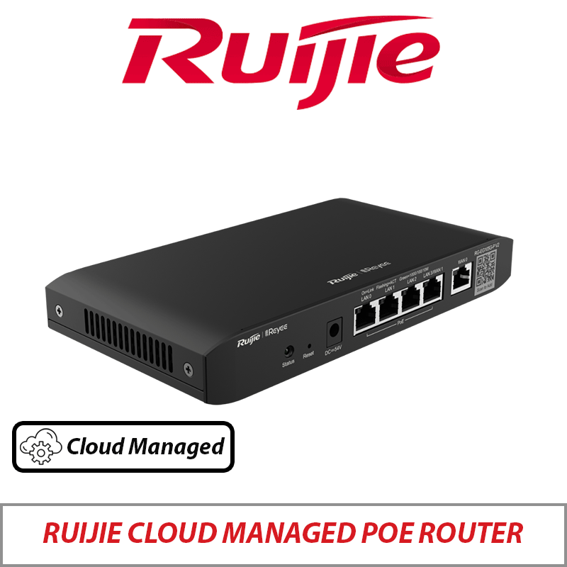 Ruijie Cloud Managed PoE Gigabit Router RG-EG105G-P V2