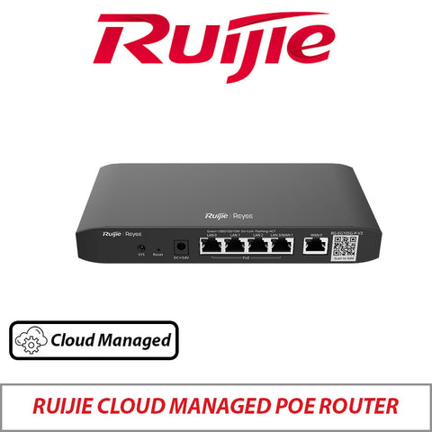 Ruijie Cloud Managed PoE Router RG-EG105G-P V3