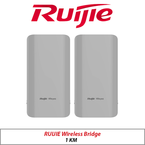 Ruijie 5GHz Dual-Stream Wireless Bridge 1km RG-EST310-V2