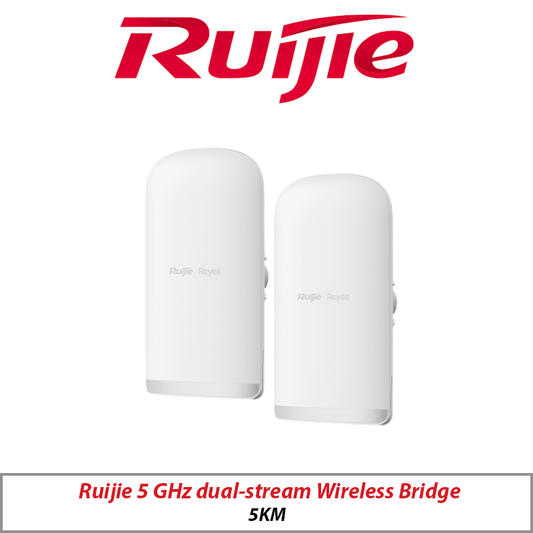 Ruijie 5GHz Dual-Stream Wireless Bridge 5km RG-EST350G