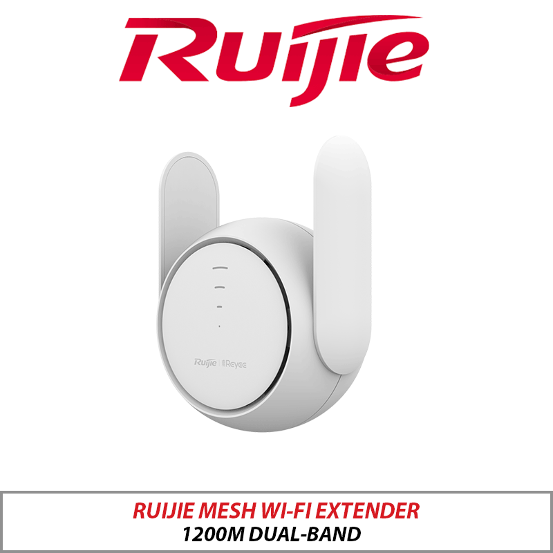 Ruijie 1200M Dual-Band Mesh Wi-Fi Extender RG-EW1200R