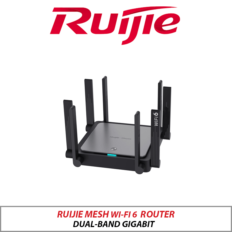 Ruijie 3200M Wi-Fi 6 Dual-Band Gigabit Mesh Router
