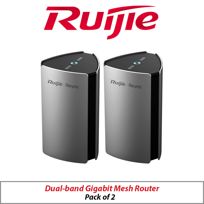 Ruijie 3200M Wi-Fi 6 Dual-Band Gigabit Mesh Router 2-Pack RG-M32
