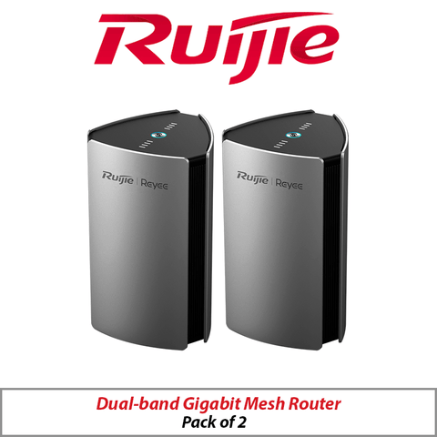 Ruijie 3200M Wi-Fi 6 Dual-Band Gigabit Mesh Router 2-Pack RG-M32