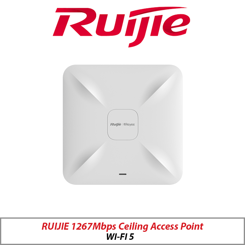 Ruijie Wi-Fi 5 1267Mbps Ceiling Access Point RG-RAP2200-E