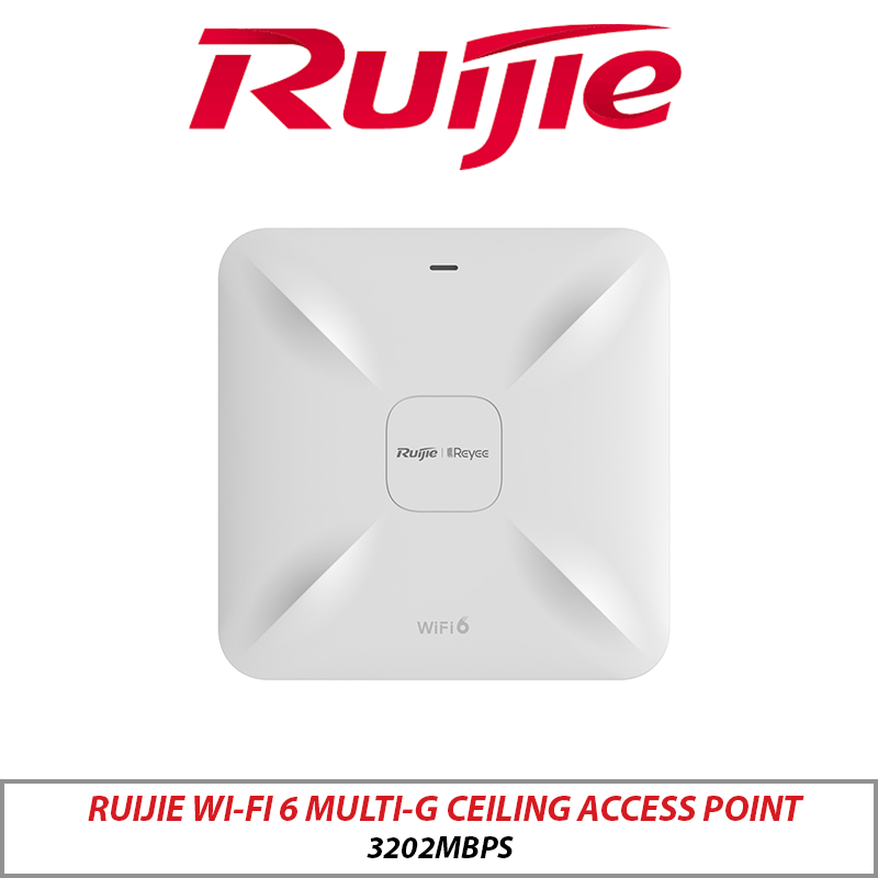 Ruijie Wi-Fi 6 3202Mbps Multi-G Ceiling Access Point RG-RAP2260(E)