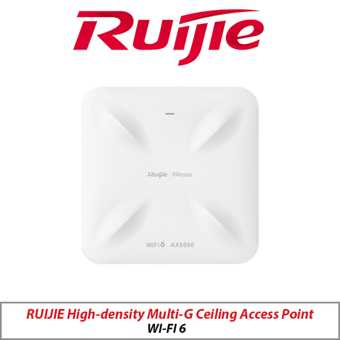 Ruijie Wi-Fi 6 AX6000 High-Density Multi-G Ceiling AP RG-RAP2260-H