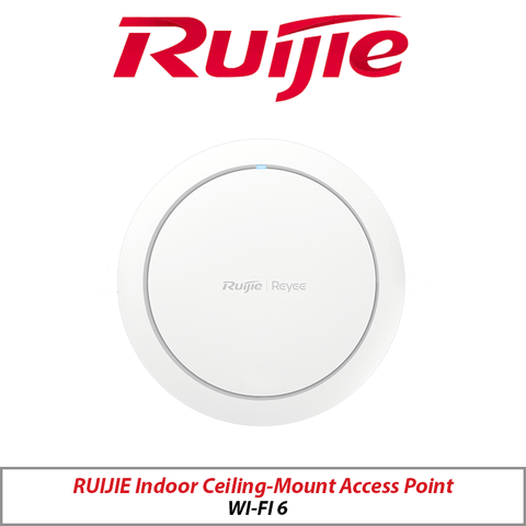 Ruijie Wi-Fi 6 AX3000 Indoor Ceiling-Mount Access Point RG-RAP2266
