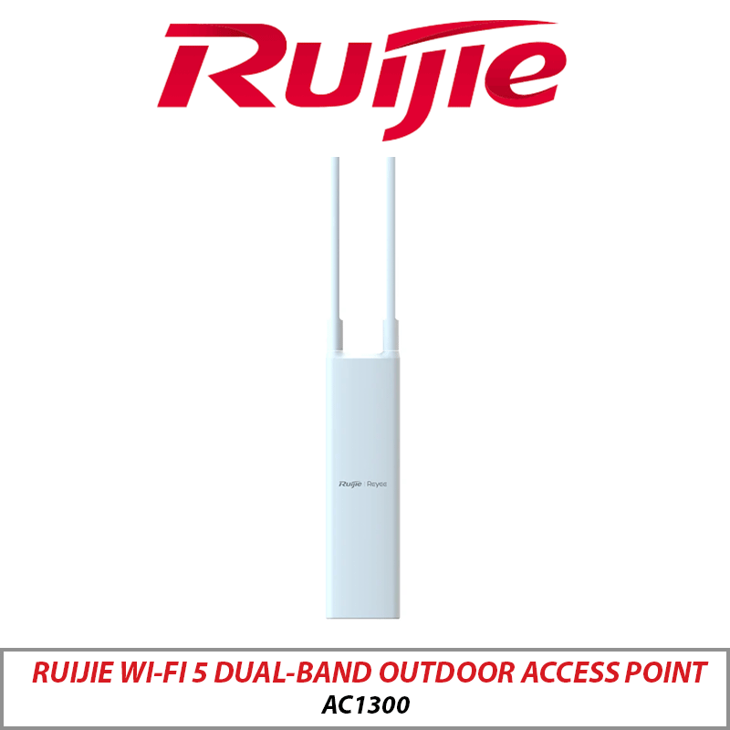 Ruijie Wi-Fi 5 AC1300 Dual-Band Outdoor Access Point RG-RAP52-OD