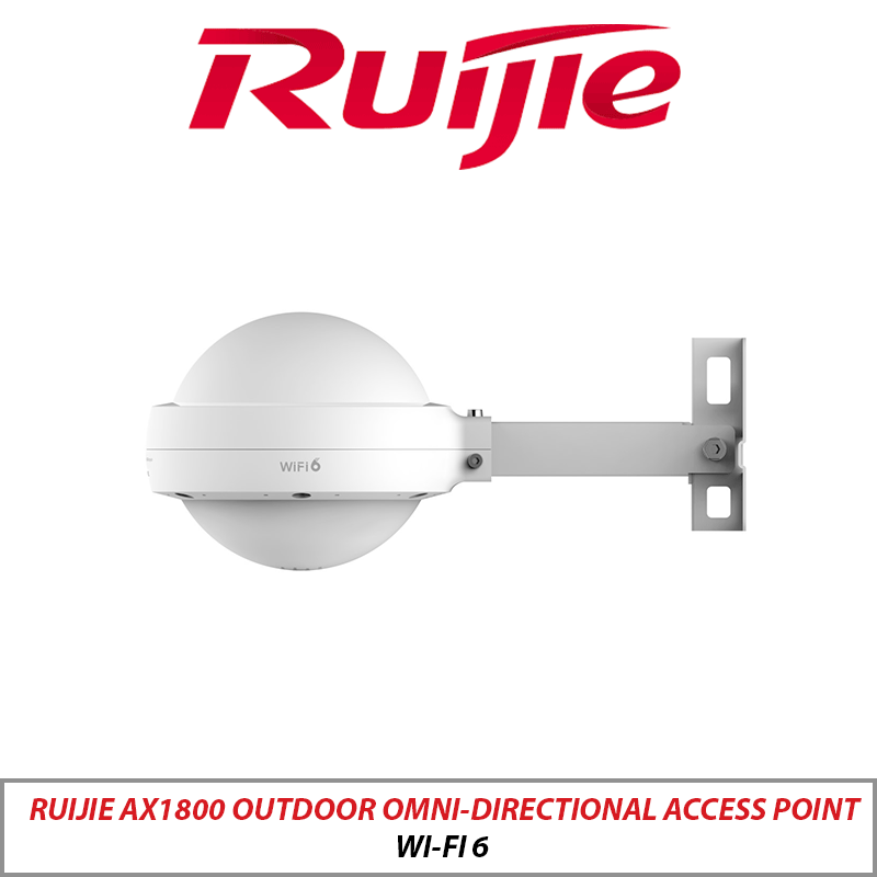 Ruijie Wi-Fi 6 AX1800 Outdoor Omni Access Point RG-RAP6262(G)