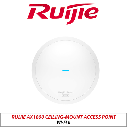 Ruijie Wi-Fi 6 AX1800 Ceiling-Mount Access Point RG-RAP62