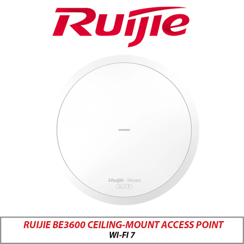Ruijie Wi-Fi 7 BE3600 Ceiling-Mount Access Point RG-RAP72