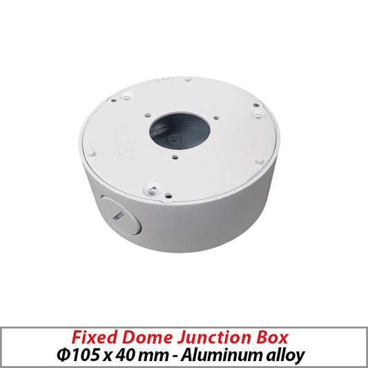 Fixed Dome Junction Box for IP Camera – Durable & Waterproof