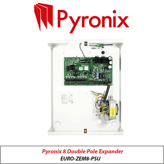 Pyronix RS485 Expander 8-Zone Double Pole with Output EURO-ZEM8-PSU