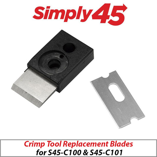 Simply45 Crimp Tool Replacement Blades 1 Set of 2 S45-C190