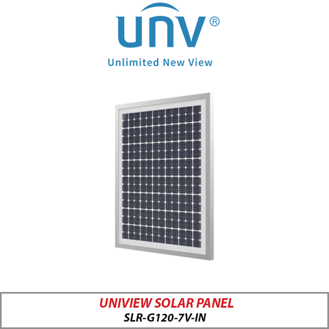 Uniview SLR-G120-7V-IN Solar Panel for Energy Systems