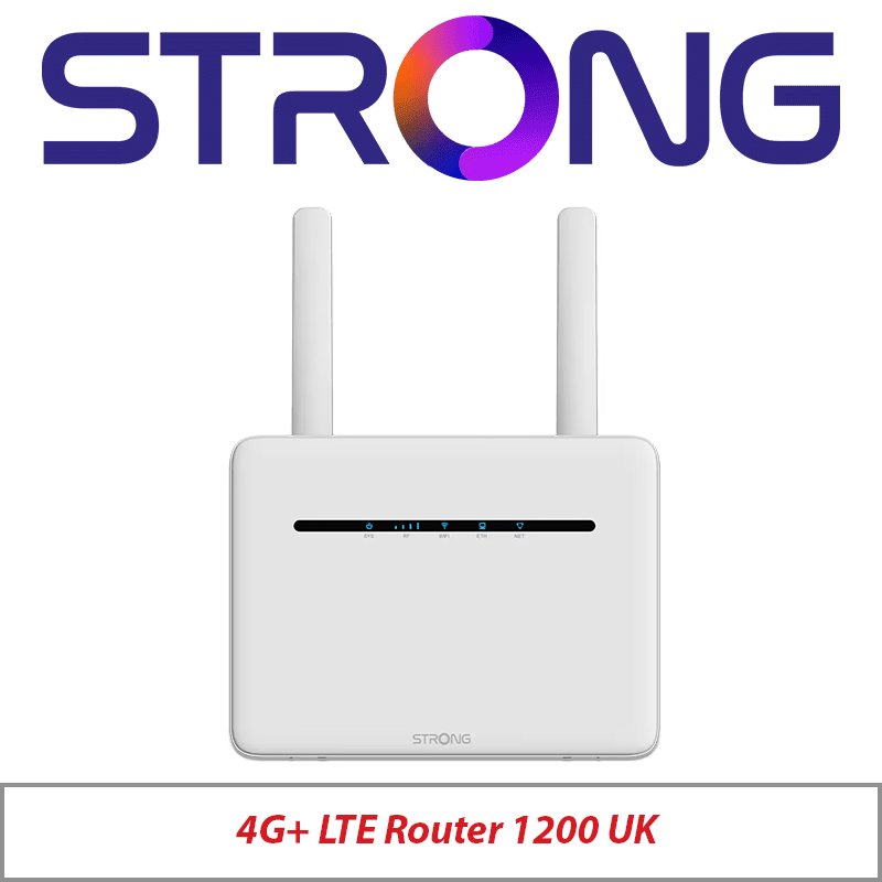 Strong 4G+ LTE 2-SIM Router 1200 UK 4G+ROUTER1200UK