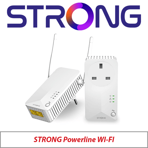 Strong Powerline Wi-Fi 600 Kit UK STRONG-WIFI-POWERLINE