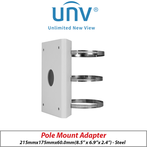 ‌UNIVIEW POLE MOUNT ADAPTER - TR-UP08-A-IN