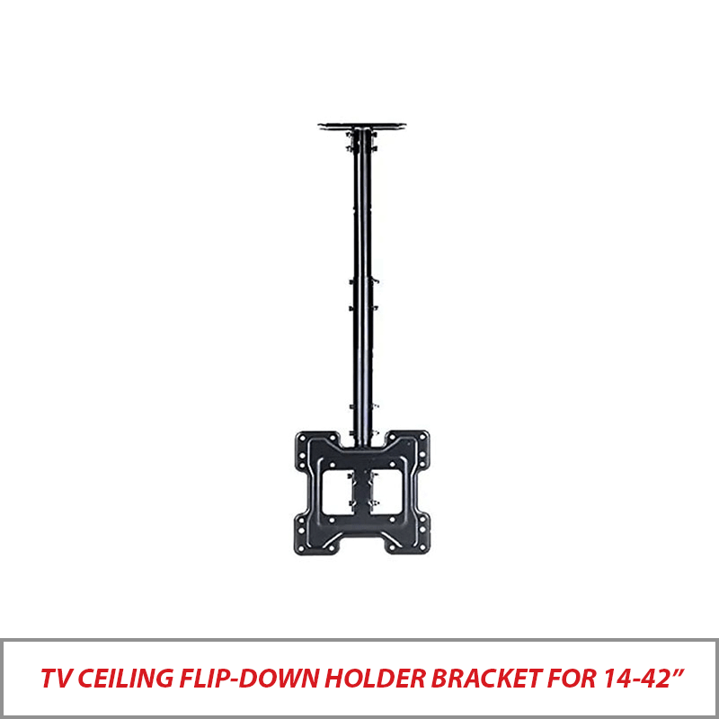 TV Ceiling Flip-Down Bracket 14-42 Inch – TV-BRK-CE-1442