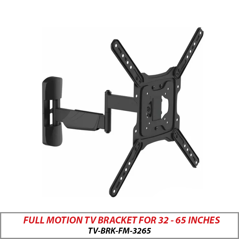 Full Motion TV Wall Bracket 32-65 Inch – TV-BRK-FM-3265