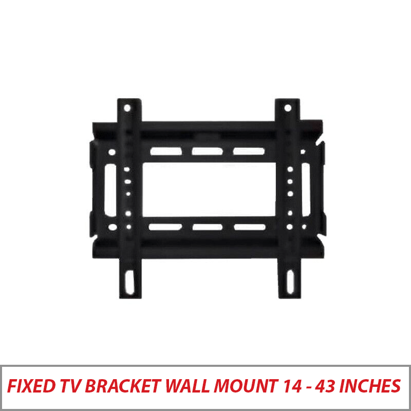 Fixed TV Wall Mount Bracket for 14-43 Inch TVs – TV-BRK-T1443
