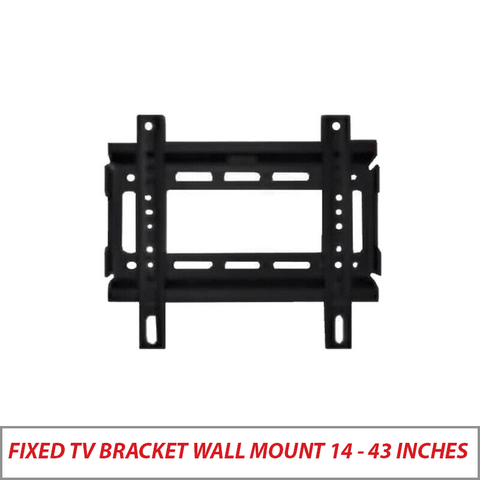 Fixed TV Wall Mount Bracket for 14-43 Inch TVs – TV-BRK-T1443