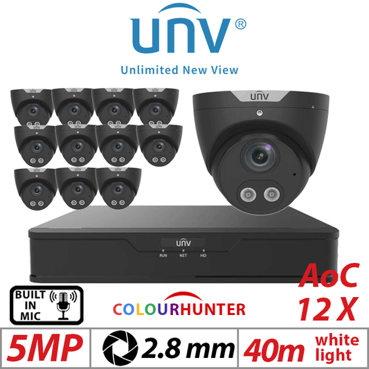 5MP 16CH UNIVIEW – 12X Turret Analog Camera Fixed 2.8mm