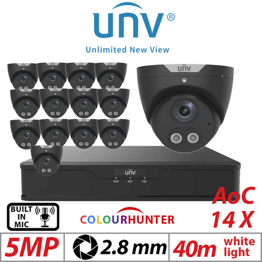 5MP 16CH UNIVIEW – 14X Turret Analog Camera Fixed 2.8mm