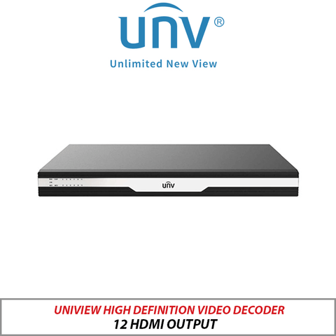 Uniview 12 HDMI Output HD Video Decoder – ADU8712-E-V3