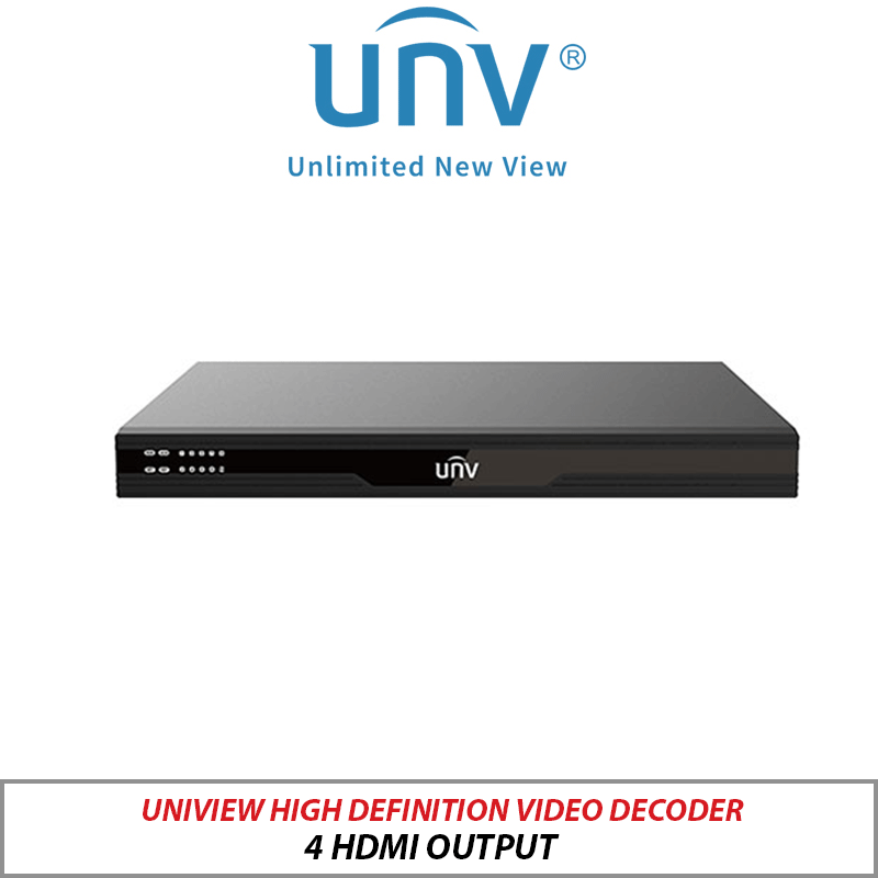 Uniview HD Video Decoder with 4 HDMI Outputs – DC5504-E-V2