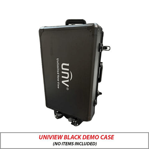 UNIVIEW BLACK DEMO CASE (NO ITEMS INCLUDED)