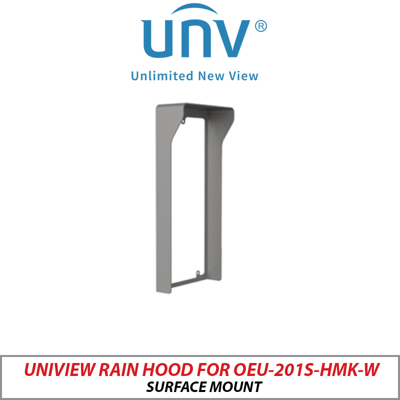 Uniview Surface Mount Rain Hood for OEU-201S-HMK-W