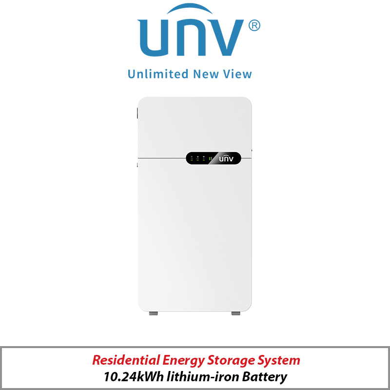 Uniview Residential Solar Panel Inverter with Battery – ESS-SAH5B10-A-EU