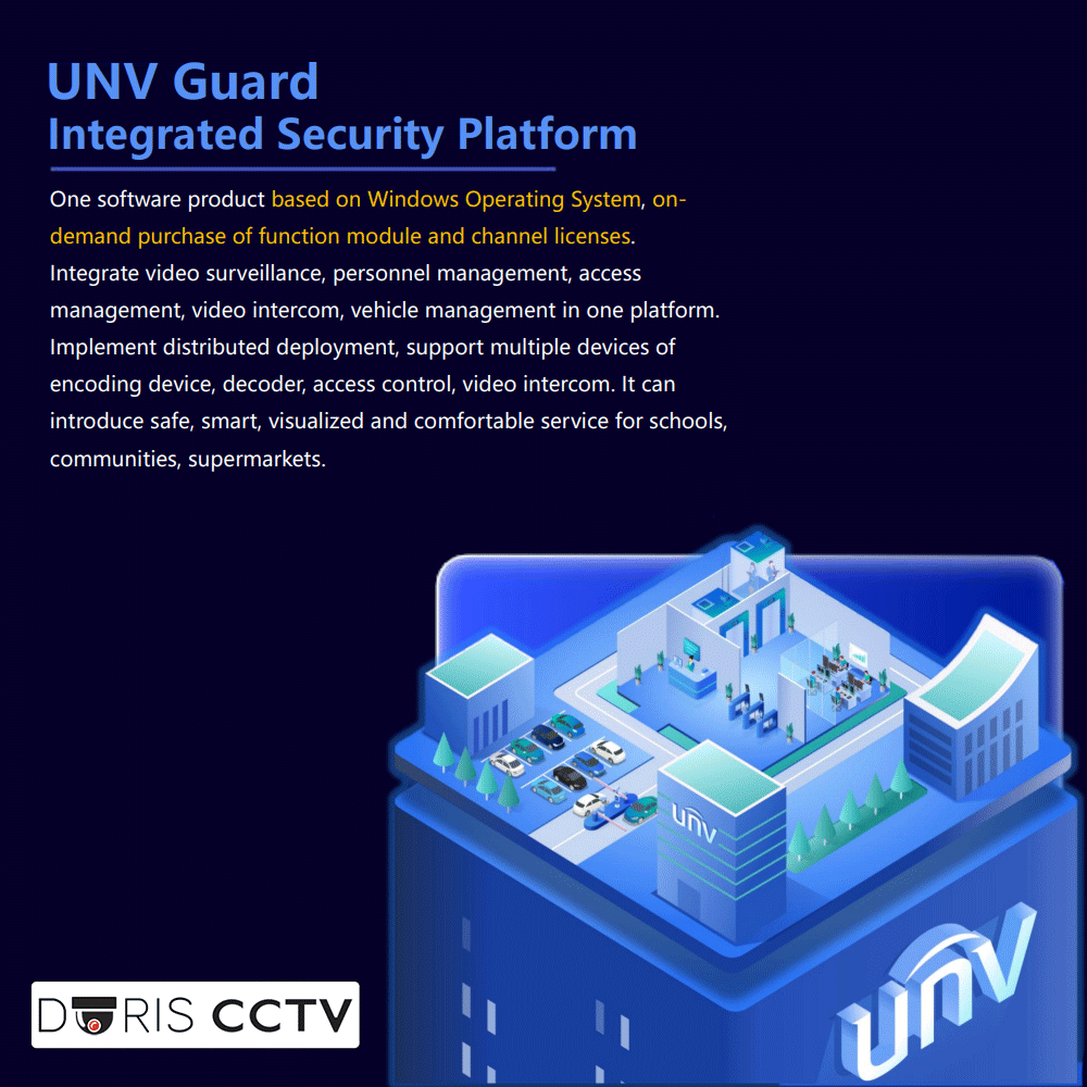 UNV Guard – Integrated Security Management Platform Software