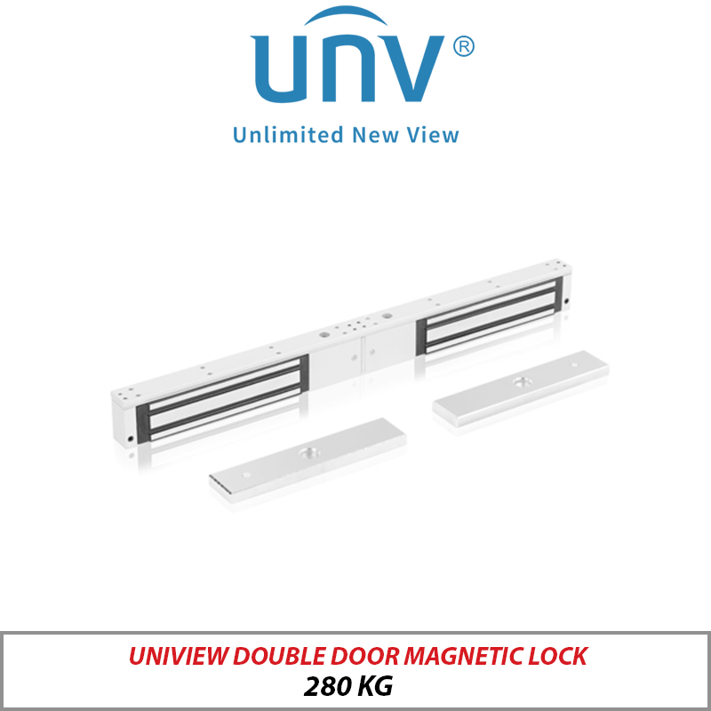 Uniview Double Door Magnetic Lock 280kg OEA-ML22-280