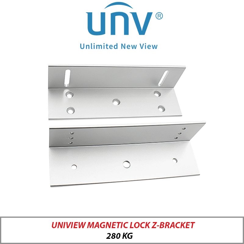 Uniview Magnetic Lock Z-Bracket 280kg OEA-MS12-280Z