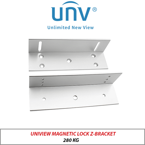 Uniview Magnetic Lock Z-Bracket 280kg OEA-MS12-280Z