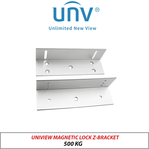 Uniview Magnetic Lock Z-Bracket 500kg