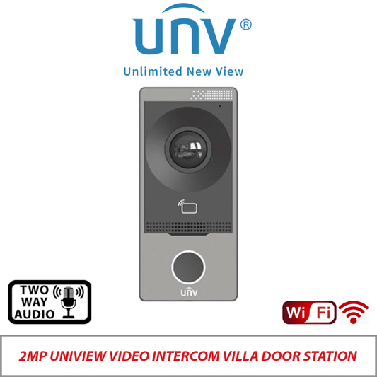 2MP Uniview Video Intercom Villa Door Station OEU-201S-HMK-W